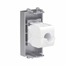 Розетка компьютерная 1мод. Avanti "Закаленная сталь" RJ45 кат.6 без шторок модульная механизм DKC 44