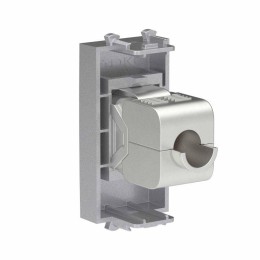 Розетка компьютерная 1мод. Avanti "Закаленная сталь" RJ45 кат.6 без шторок экранир. модульная механи