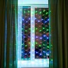 Гирлянда светодиодная "Сеть" 1.8х1.5м 180LED мультиколор 15Вт 220-240В IP20 с контроллером 8 режимов