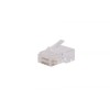 Разъем легкой оконцовки PLEZ-8P8C-U-C5-100 RJ-45 (8P8C) под витую пару кат.5 (50 µ"/ 50 микродюймов)