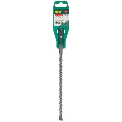 Бур по бетону SDS PLUS с двойн. резьбой 12х260мм FIT 32936