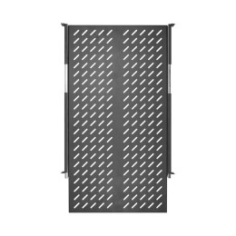 Полка выдвижная 19дюйм Ш418хГ800мм для шкафа и стойки глубиной 1000мм черн. TLK TLK-SHFC-800R-BK