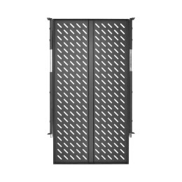 Полка выдвижная 19дюйм Ш418хГ800мм для шкафа и стойки глубиной 1000мм черн. TLK TLK-SHFC-800R-BK