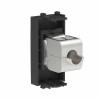 Розетка компьютерная 1мод. Avanti "Черный матовый" RJ45 кат.6A без шторок экранир. модульная механиз