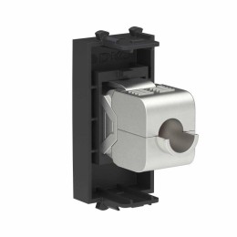 Розетка компьютерная 1мод. Avanti "Черный матовый" RJ45 кат.6A без шторок экранир. модульная механиз