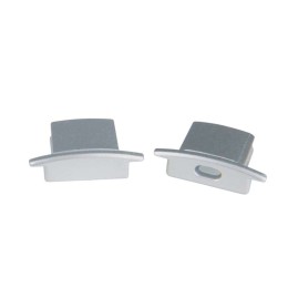 Набор аксессуаров UFE-N01 SILVER B POLYBAG для алюм. профиля заглушки 4шт пластик серебр. Uniel UL-0