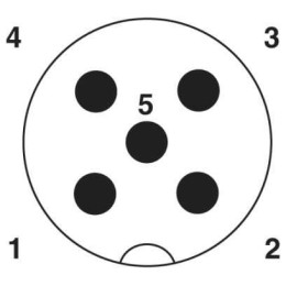 Кабель для датчика / исполнительного элемента SAC-5P-M12MS/ 5.0-PUR/M12FS SH Phoenix Contact 1693092