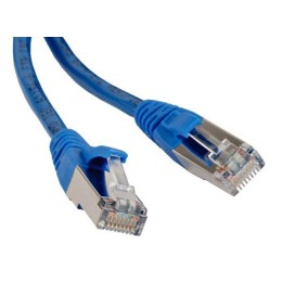 Патч-корд PC-LPM-STP-RJ45-RJ45-C5e-0.5M-LSZH-BL FTP экран. кат 5e 0.5м син. Hyperline 230082