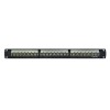 Патч-панель модульная 19дюйм 1U CAT6A 24 порта RJ45 экранир. DKC RN6APPF24