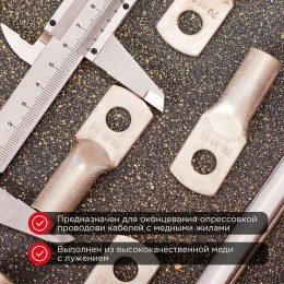 Наконечник ТМЛ 70кв.мм 70-10-13 d10мм ГОСТ 7386-80 (уп.25шт) Rexant 07-5325-5