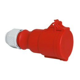 Розетка кабельная 16А 4п 3P+PE 6ч 400В IP44 Bals 31005-TLS