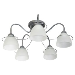 Светильник НСБ 01-5х60-137 "Атлас" 151 хром (Плафон 0898) E27 ИУ Элетех 1005404476