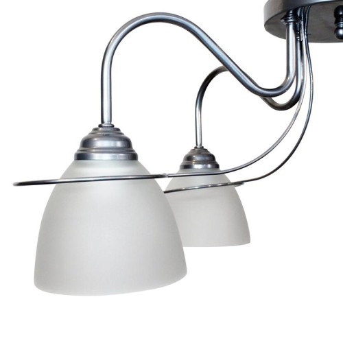 Светильник НСБ 01-5х60-137 "Атлас" 151 хром (Плафон 0898) E27 ИУ Элетех 1005404476