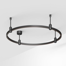 Трек ART-APRIORI-ROUND-ROD-200-R800 BK IP20 метал. Arlight 048495