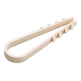 Дюбель-хомут 19-25 для круглого кабеля бел. (уп.100шт) REXANT 07-4503