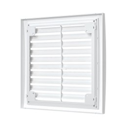 Решетка вентиляционная вытяжная 200х200 бел. ERA 2020РР