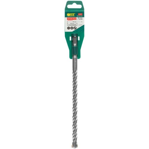 Бур по бетону SDS PLUS с двойн. резьбой 14х260мм FIT 32937
