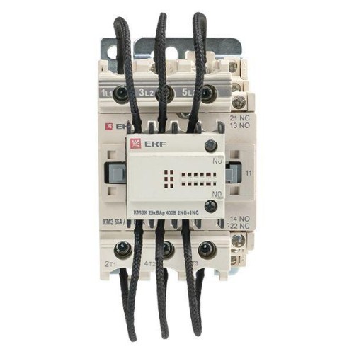 Контактор для конденсатора КМЭК 25квар 400В 2NО+1NC PROxima EKF ctrk-s-63-25-400