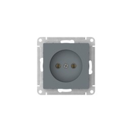 Розетка AtlasDesign 16А без заземл. без шторок быстрозажим. клем. механизм грифель SE ATN000741S