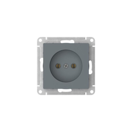 Розетка AtlasDesign 16А без заземл. без шторок быстрозажим. клем. механизм грифель SE ATN000741S