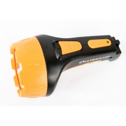 Фонарь аккумуляторный LED3815 15LED 2 режима аккум. SLA 220В пластик. черн./желт. (кор.) Ultraflash