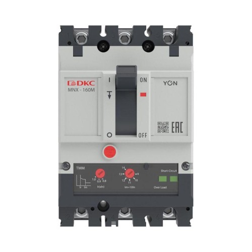 Выключатель автоматический 3P 160А 100кА pro MNX160M при AC415V расцепитель TMM YON MNX160M3PTMM0160