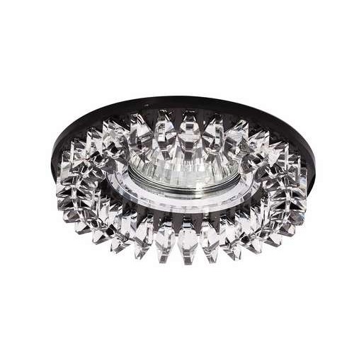 Светильник Bohemia 51 31 71 декор. из огран. стекла MR16 черн. ИТАЛМАК IT8441