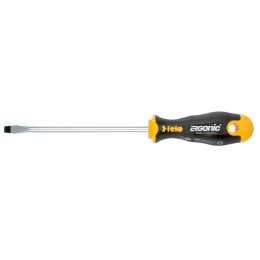 Отвертка Ergonic плоская шлицевая 6.5х1.2х200 Felo 40065710
