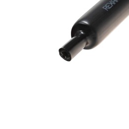 Трубка термоусадочная клеевая 19/3.2 (6:1) 1м черн. (уп.4шт) Rexant 23-0019