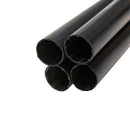 Трубка термоусадочная клеевая 19/3.2 (6:1) 1м черн. (уп.4шт) Rexant 23-0019