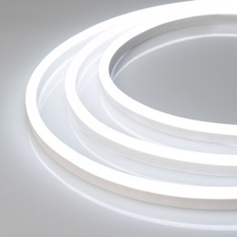 Arlight Гибкий неон ARL-NEON-1608-SIDE 24V White (6 Вт/м, IP65)