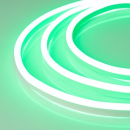 Arlight Гибкий неон ARL-NEON-1608GH-SIDE 24V Green (6 Вт/м, IP65)