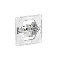 Розетка AtlasDesign 16А без заземл. без шторок быстрозажим. клем. механизм жемчуж. SE ATN000441S