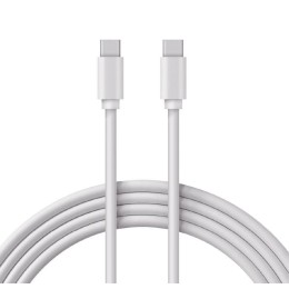 Кабель Type-C-Type-C 3A/1m/PVC/white Rexant 18-1828