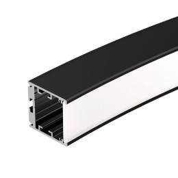 Профиль SL-ARC-3535-D320-N90 BLACK (260мм дуга 1 из 4) алюм. Arlight 032677
