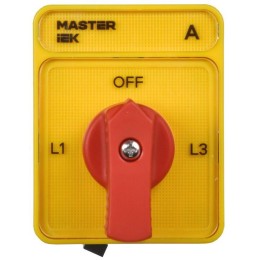 Переключатель кулачковый 10А (сх. 98) стандартная рукоятка IEK MI-CS10-010-098