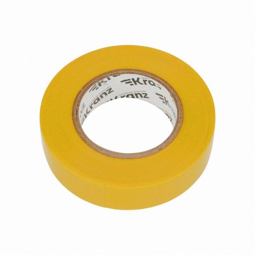 Изолента ПВХ 0.13х19мм 25м желт. Kranz KR-09-2202