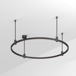 Трек ART-APRIORI-ROUND-ROD-400-R1000 BK IP20 метал. Arlight 048496