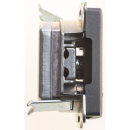 Розетка телевизионная оконечная TV/SAT Glossa 1дБ механизм антрацит SE GSL000797