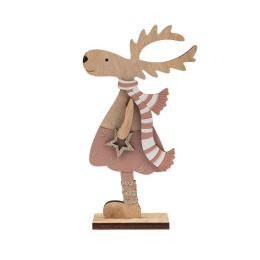 Фигура деревянная "Рождественский олень" 10.5х4х18см IP20 Neon-Night 504-006