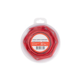 Трубка термоусаживаемая 6.0/3.0мм красн. ролик 2.44м Rexant 29-0034