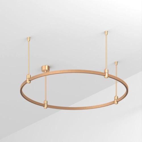 Трек ART-APRIORI-ROUND-ROD-400-R1000 GD IP20 метал. Arlight 048482