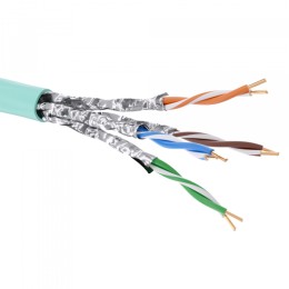 DKC Кабель CAT 6A, U/UTP Application, нг(А)-HF, бухта 500м, аква
