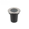Светильник PGR R110 GU10-1 под лампу GU10 (max 50Вт) Сhrome 230В IP67 грунтовый для ланшафтного осве