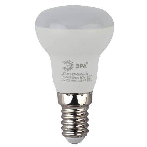 ЭРА LED R39-4W-840-E14 (диод, рефлектор, 4Вт, нейтр, E14)