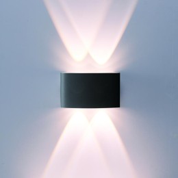 Светильник светодиодный архитектурный PWL-80110 4Вт 4000К BL IP54 фасадный черн. JazzWay 5039834