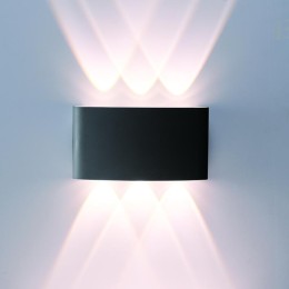 Светильник светодиодный архитектурный PWL-80160 6Вт 4000К BL IP54 фасадный черн. JazzWay 5039858