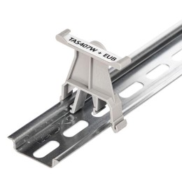 Табличка полужесткая 40х7мм установка в держатель для держателя групповой маркировки EUB ПВХ-0.5 бел