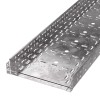 Лоток перфорированный 400х80 L3000 (1мм) Стандарт Промрукав PR16.0015