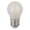 ЭРА F-LED P45-9w-840-E27 frost (филамент, шар мат, 9Вт, нейтр, E27)